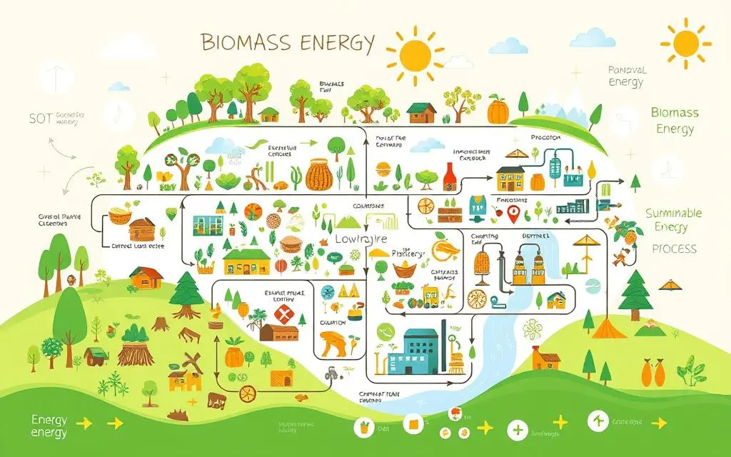 biomass energy system visualization