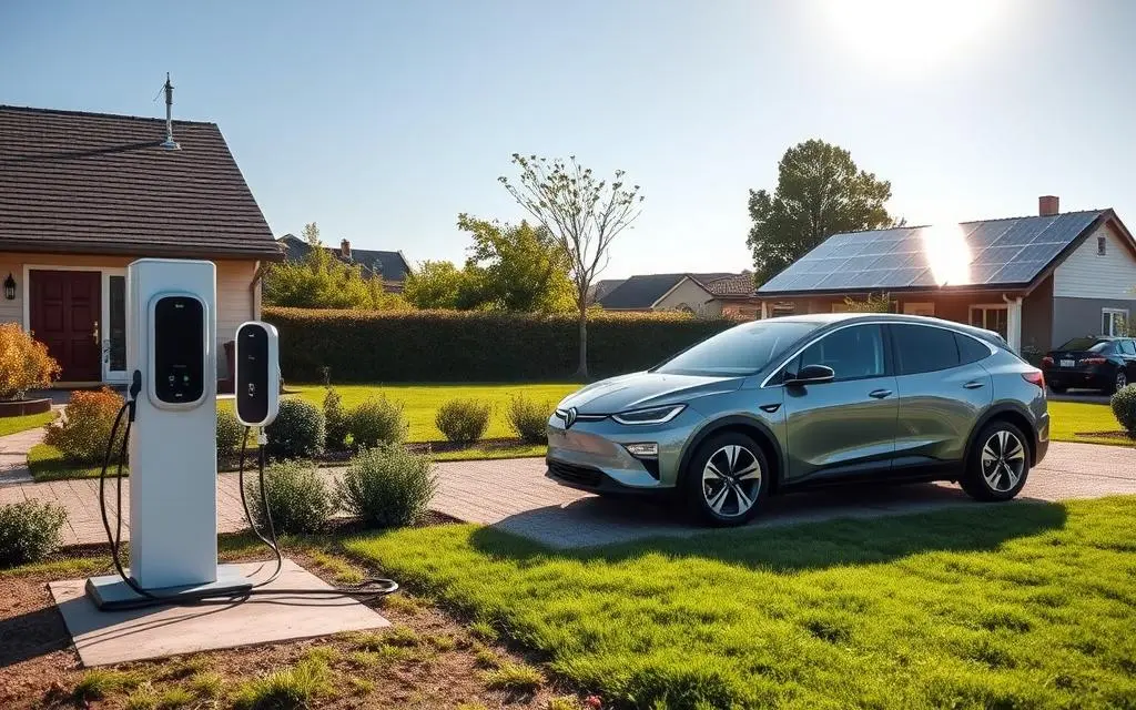 solar EV charging