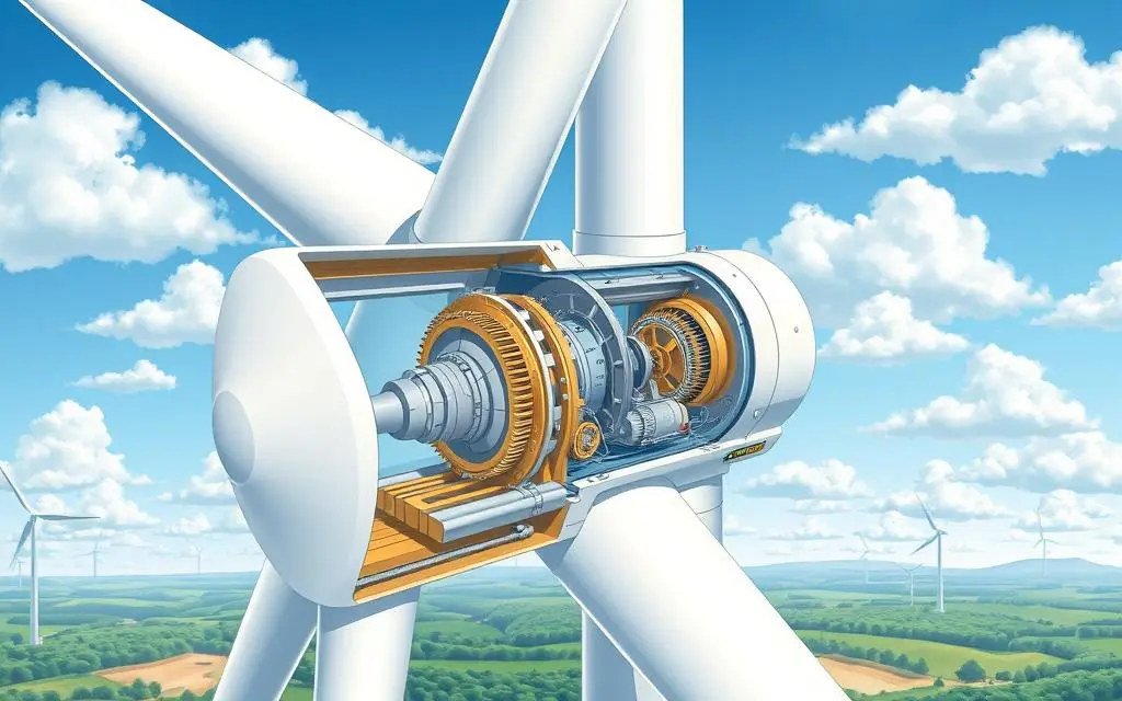 how does a wind turbine generate electricity